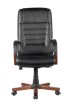 Кресло для руководителя Riva Design Chair RCH М 155 A+Чёрная экокожа - 1