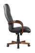 Кресло для руководителя Riva Design Chair RCH М 165 A+Чёрная кожа - 2